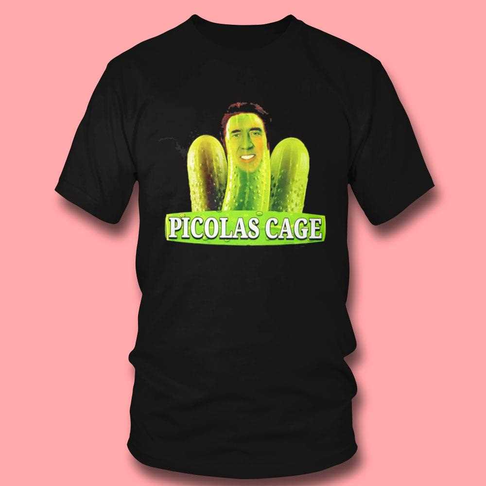 Picolas Cage Nicolas Cage X Pickle Shirt Picolas Cage Nicolas Cage X Pickle Shirt
