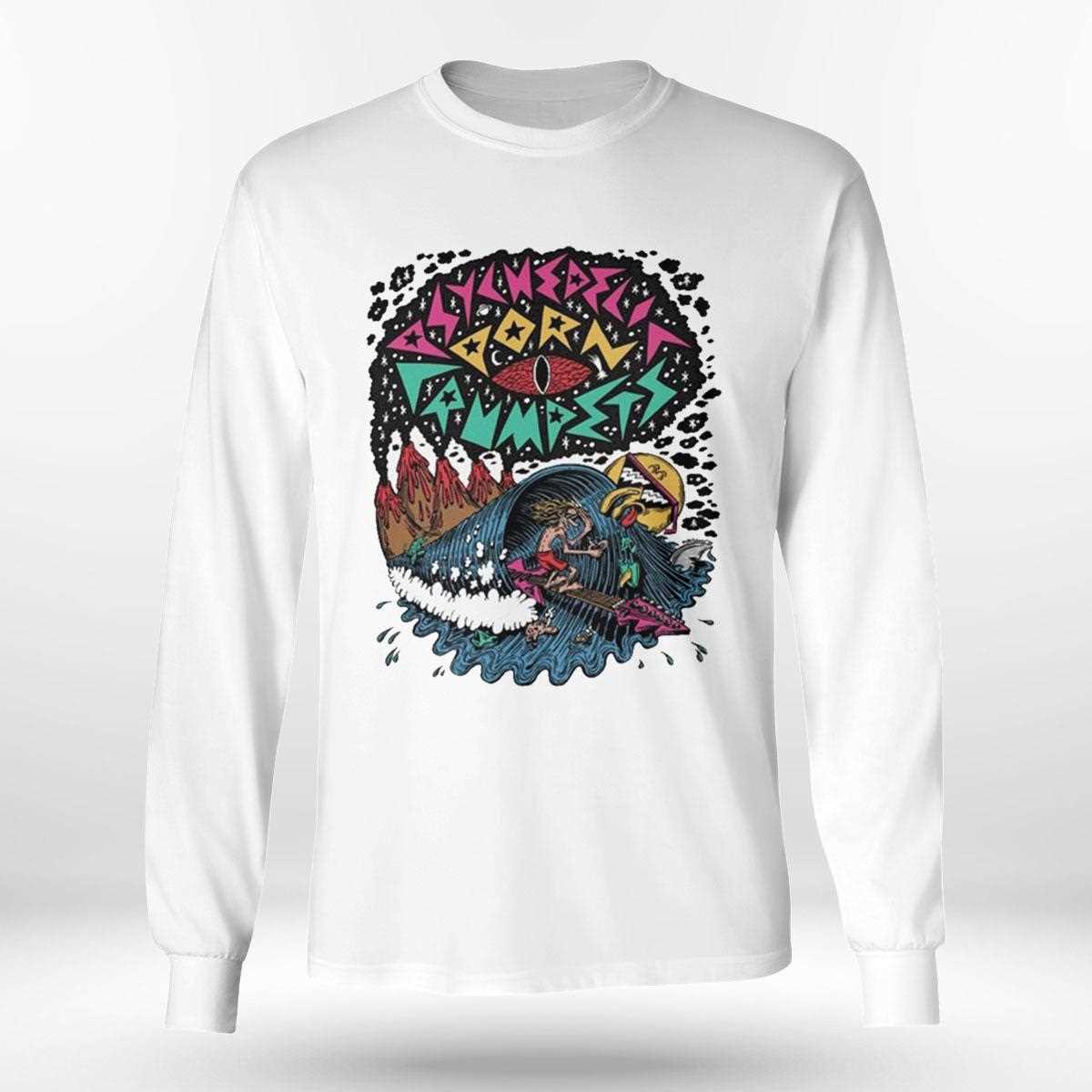 Psychedelic Porn Crumpets Surf Shirt Psychedelic Porn Crumpets Surf Shirt