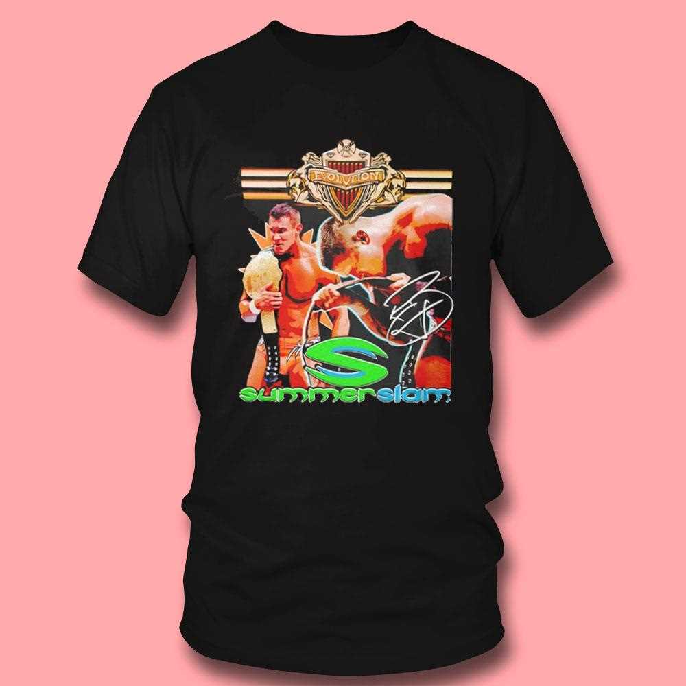 Randy Orton Evolution Summer Slam Champ Shirt Randy Orton Evolution Summer Slam Champ Shirt
