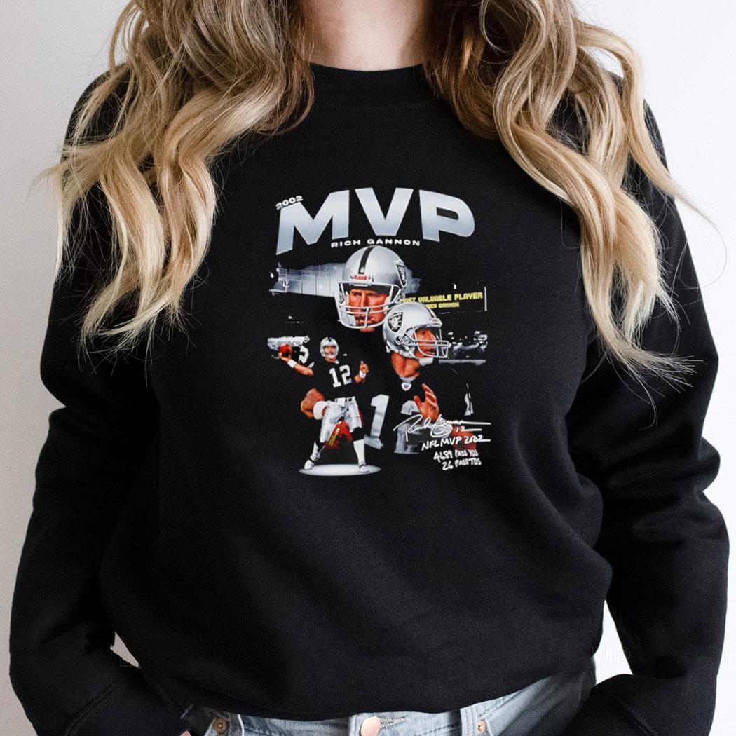 Rich Gannon Mvp 4689 Pass Yds 26 Pass Tds Shirt Rich Gannon Mvp 4689 Pass Yds 26 Pass Tds Shirt