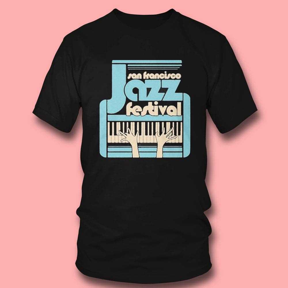 San Francisco Jazz Festival Piano Shirt San Francisco Jazz Festival Piano Shirt