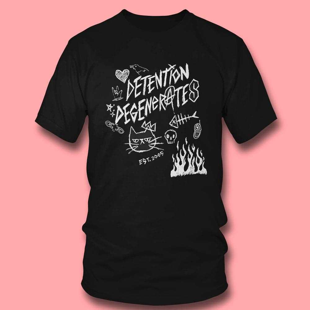 Smosh Detention Degenerates Est 2005 Shirt Smosh Detention Degenerates Est 2005 Shirt