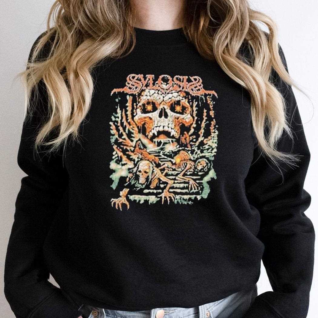 Sylosis Summer Tour 2025 Skull Skeleton Shirt Sylosis Summer Tour 2025 Skull Skeleton Shirt