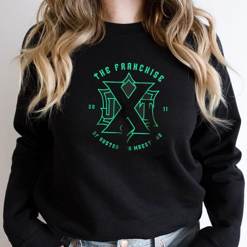 The Franchise Of Australian Wrestling 2011 Shirt The Franchise Of Australian Wrestling 2011 Shirt