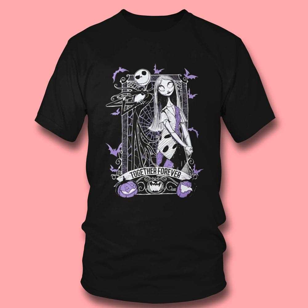 The Nightmare Before Christmas Jack Sally Together Forever Shirt The Nightmare Before Christmas Jack Sally Together Forever Shirt