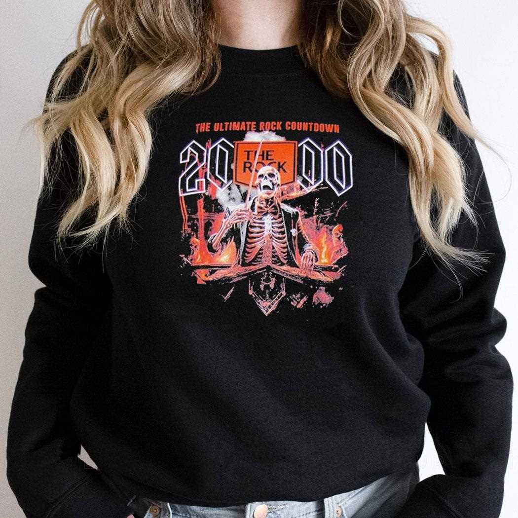 The Rock 2000 The Ultimate Rock Countdown Event Shirt The Rock 2000 The Ultimate Rock Countdown Event Shirt