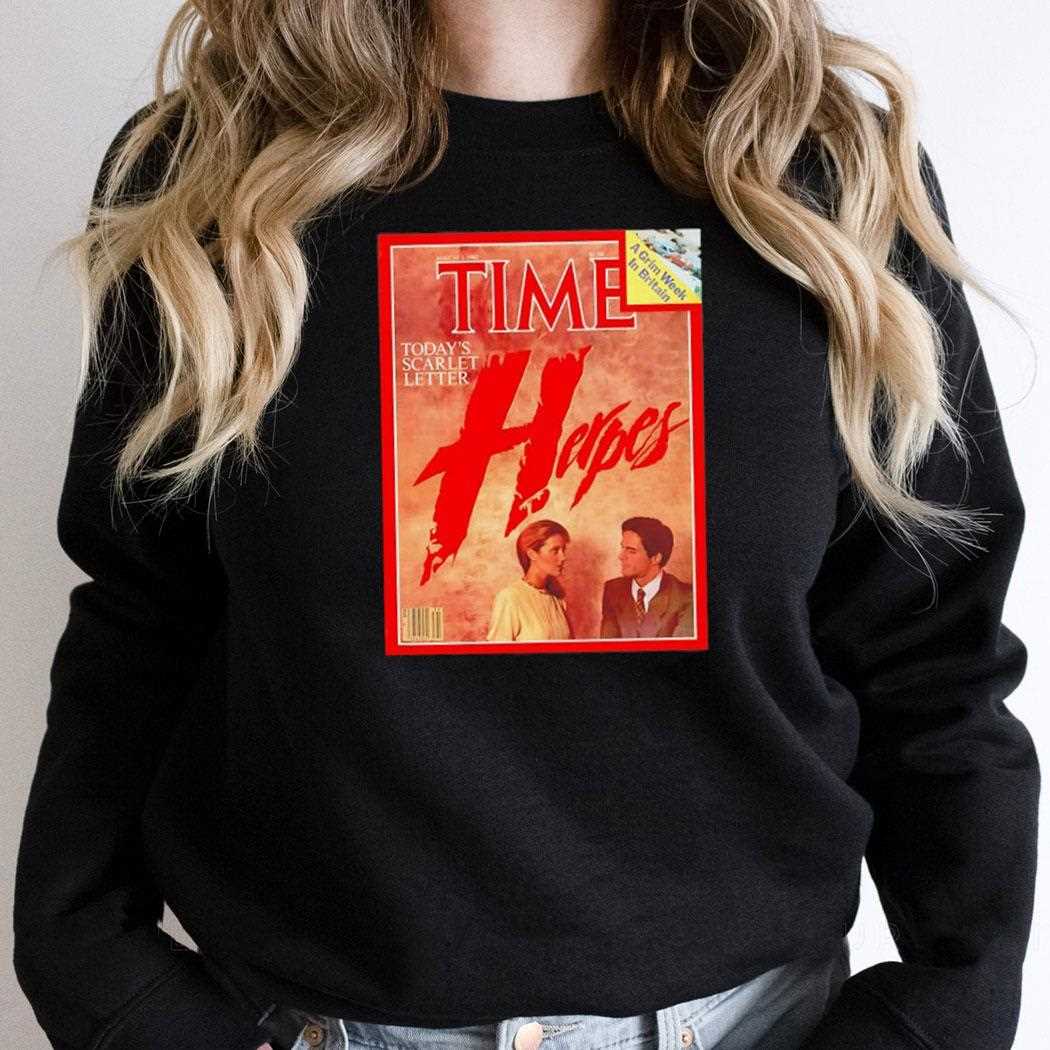 Time Magazine Herpes Cover August 2 1982 Shirt Time Magazine Herpes Cover August 2 1982 Shirt
