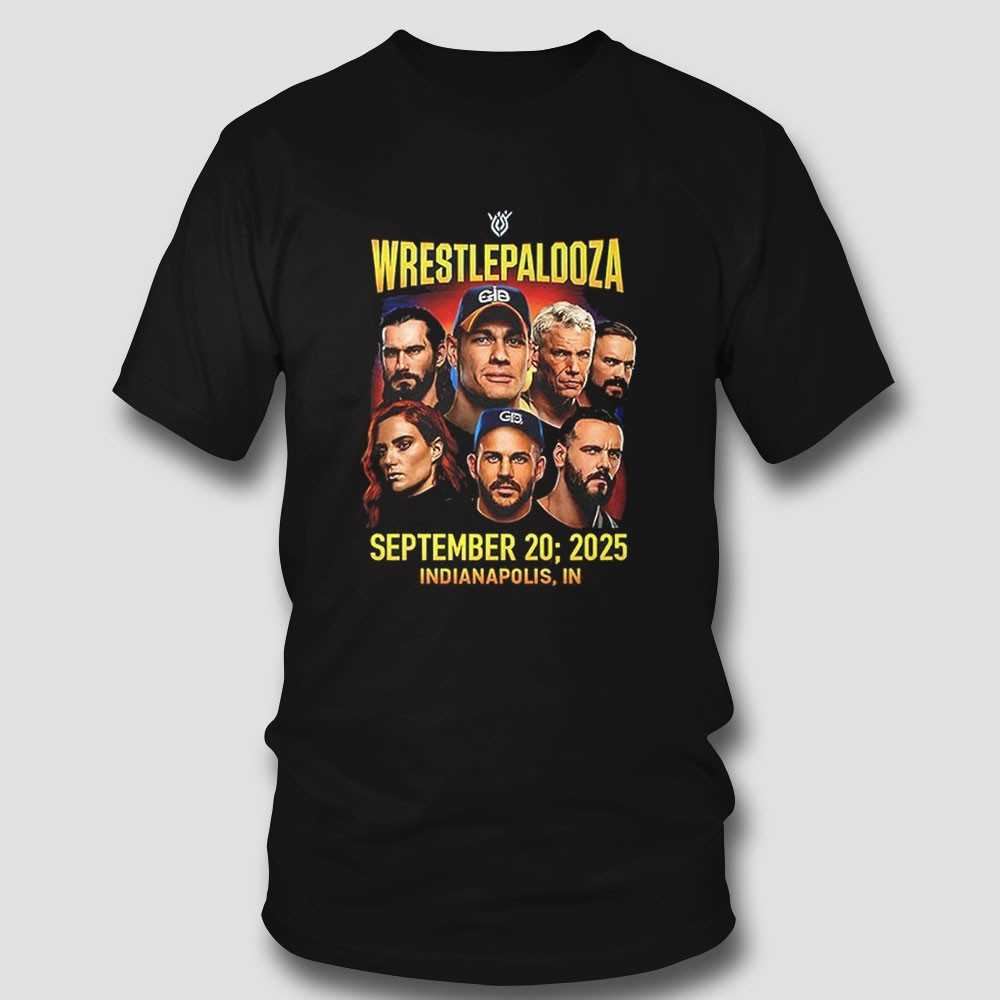 Wwe Wrestlepalooza 2025 Indianapolis In Shirt