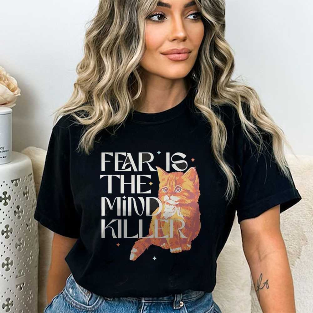 Cat Fear Is The Mind Killer Shirt Cat Fear Is The Mind Killer Shirt