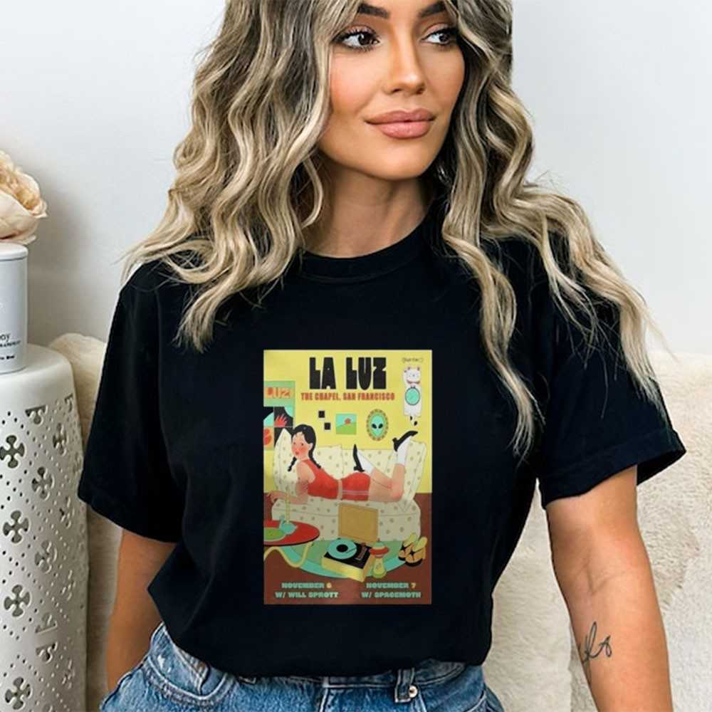 La Luz The Chapel San Francisco November 2025 Shirt La Luz The Chapel San Francisco November 2025 Shirt