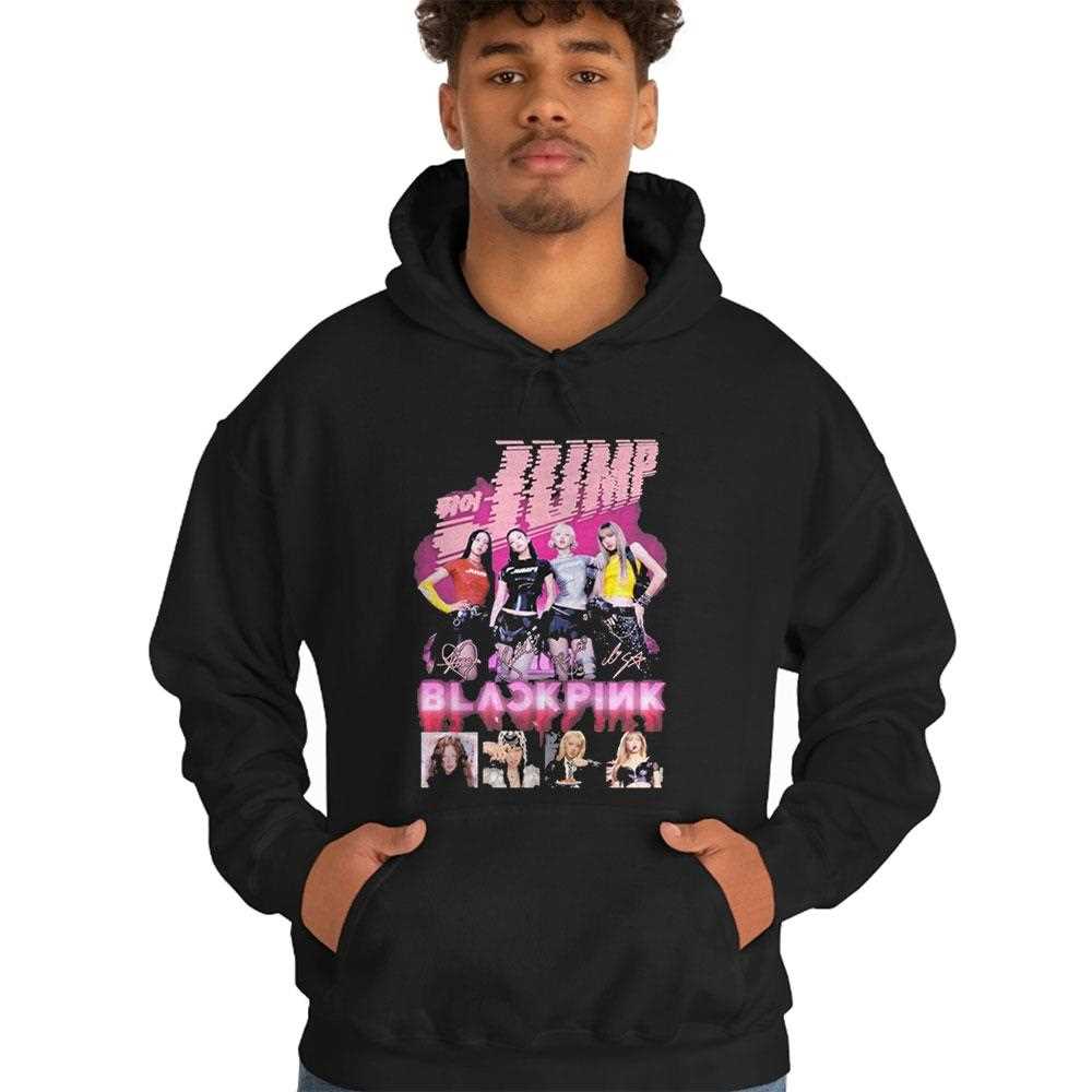 Blackpink Jump Signatures Shirt Blackpink Jump Signatures Shirt