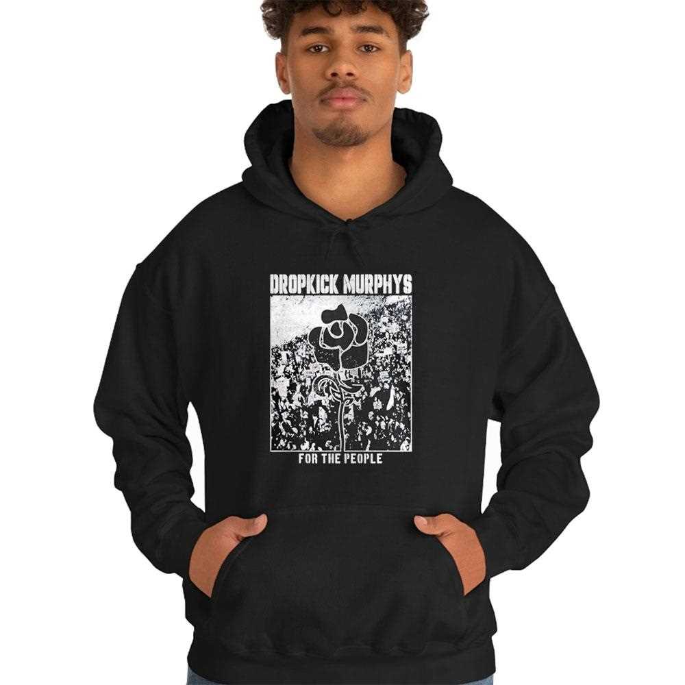 Dropkick Murphys For The People Rose Shirt Dropkick Murphys For The People Rose Shirt