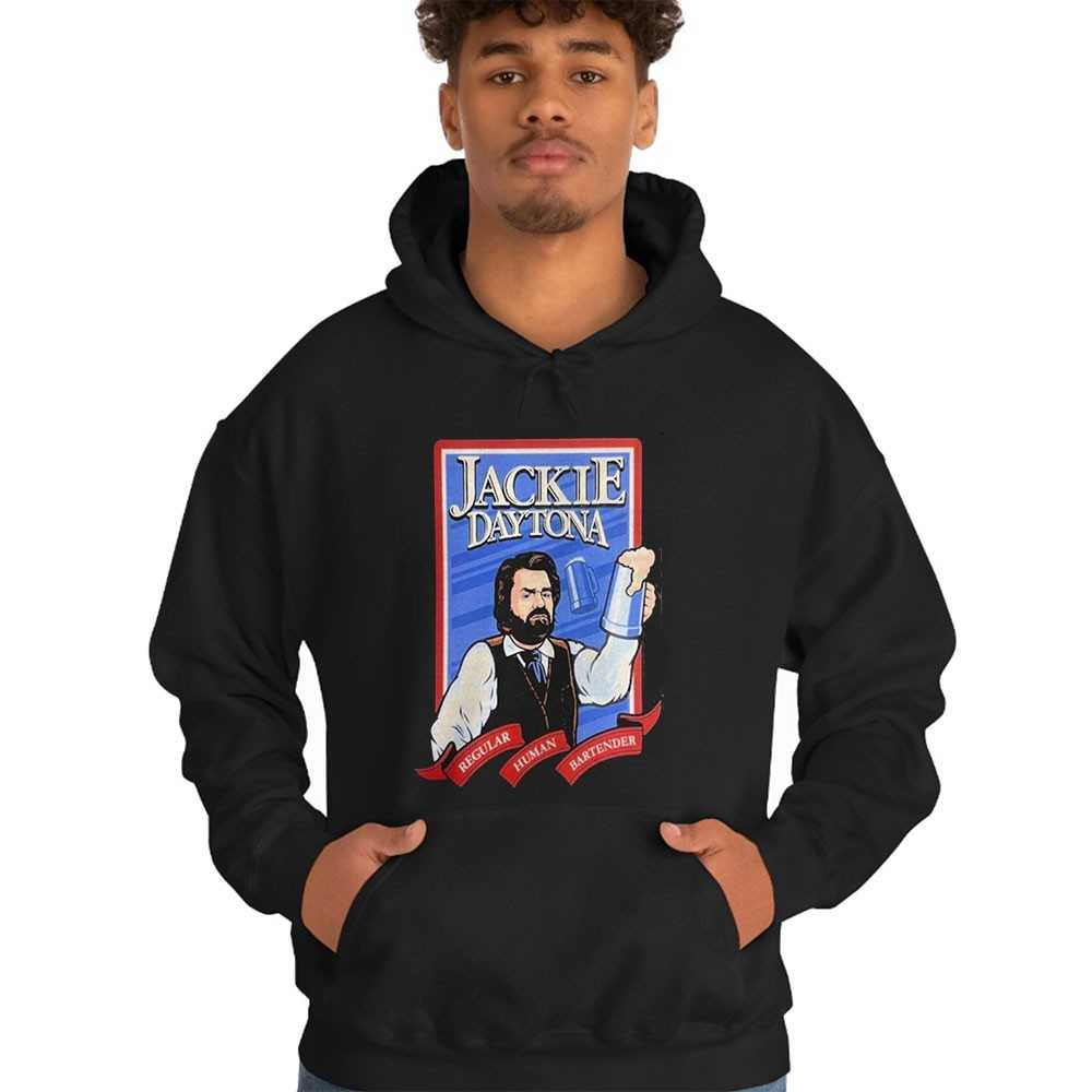Jackie Daytona Regular Human Bartender Shirt Jackie Daytona Regular Human Bartender Shirt