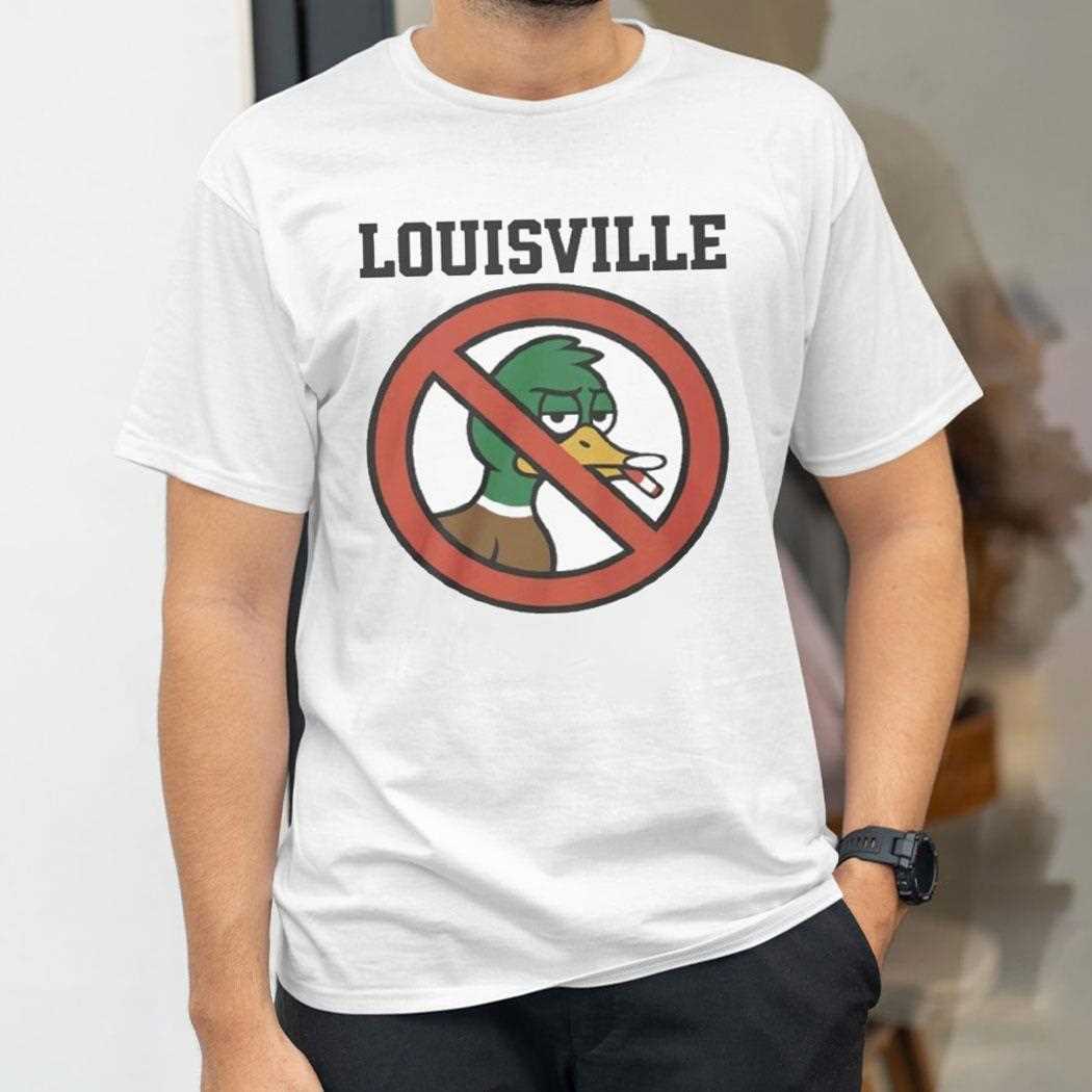 Louisville No Smoking Duck Shirt Louisville No Smoking Duck Shirt