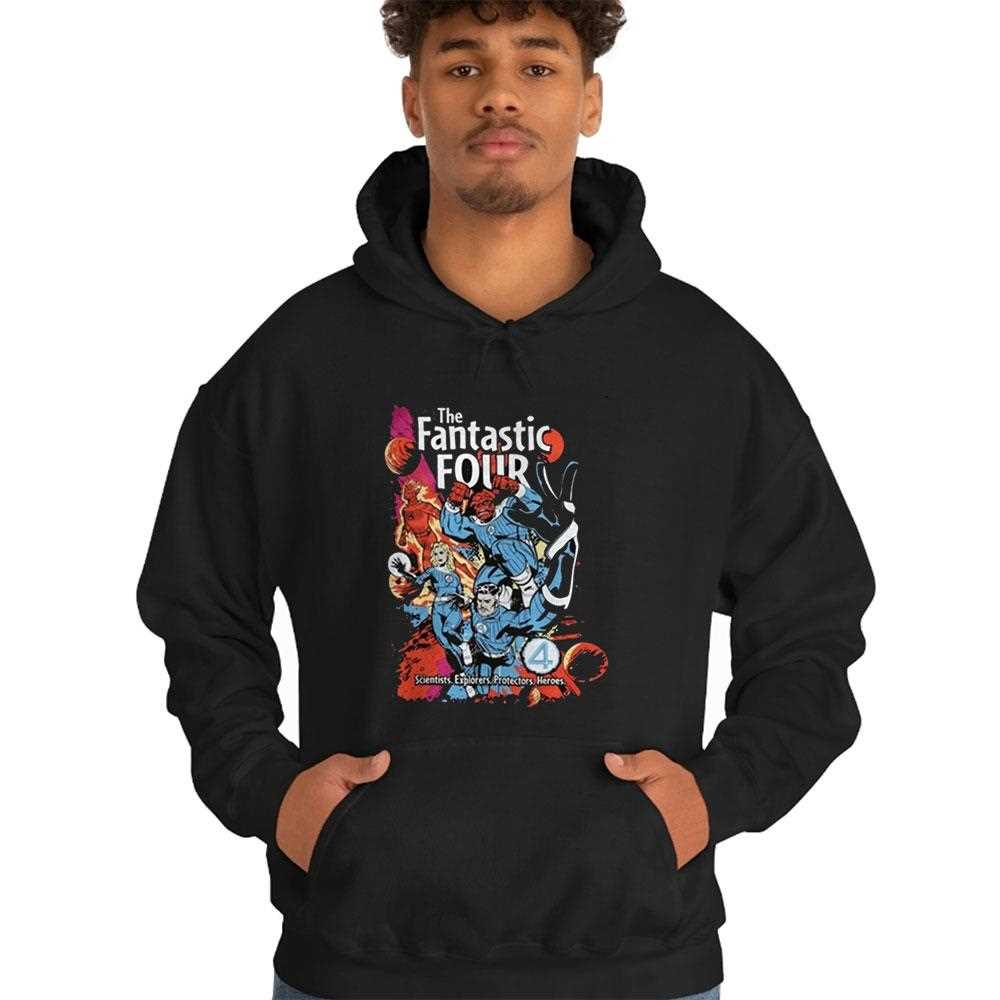 Marvel The Fantastic Four Comic Book Shirt Marvel The Fantastic Four Comic Book Shirt
