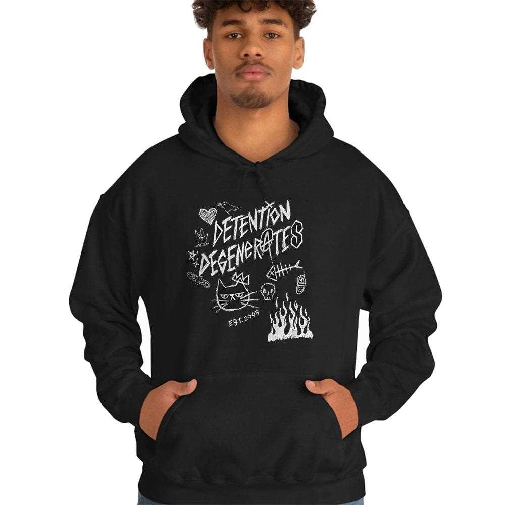 Smosh Detention Degenerates Est 2005 Shirt Smosh Detention Degenerates Est 2005 Shirt