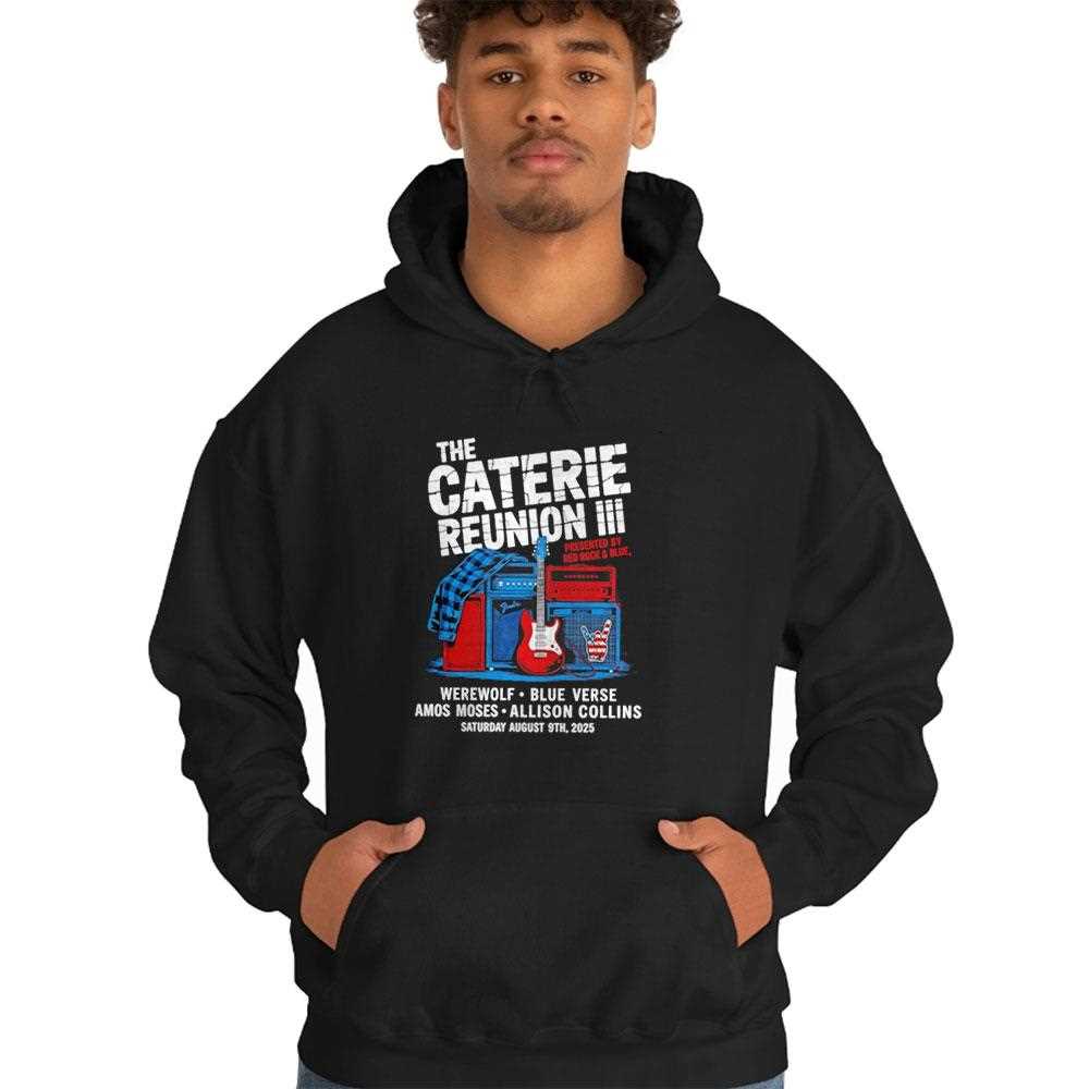 The Caterie Reunion Iii Presented By Red Rock And Blue 2025 Shirt The Caterie Reunion Iii Presented By Red Rock And Blue 2025 Shirt