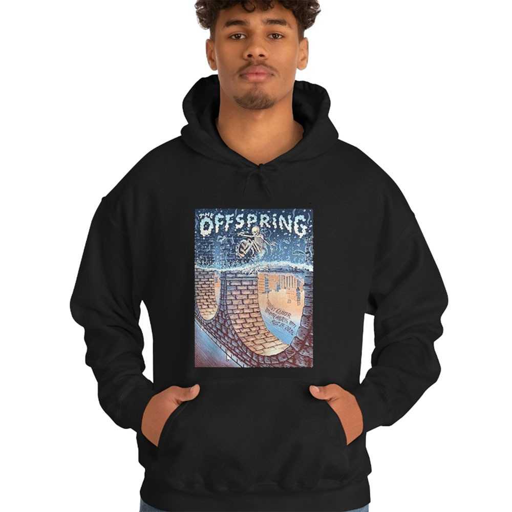 The Offspring Concert At Target Center Skeleton Surf Shirt The Offspring Concert At Target Center Skeleton Surf Shirt