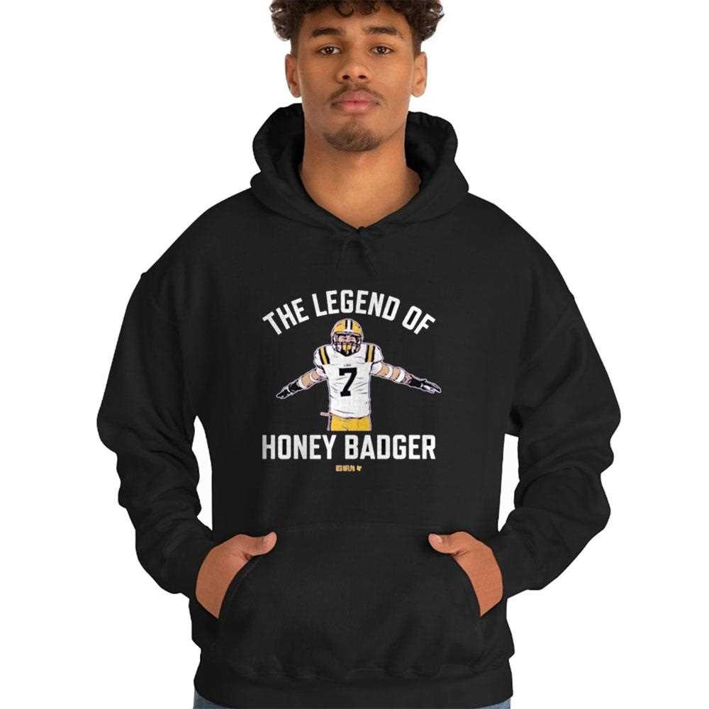 Tyrann Mathieu Legend Of Honey Badger Lsu Tigers Shirt Tyrann Mathieu Legend Of Honey Badger Lsu Tigers Shirt