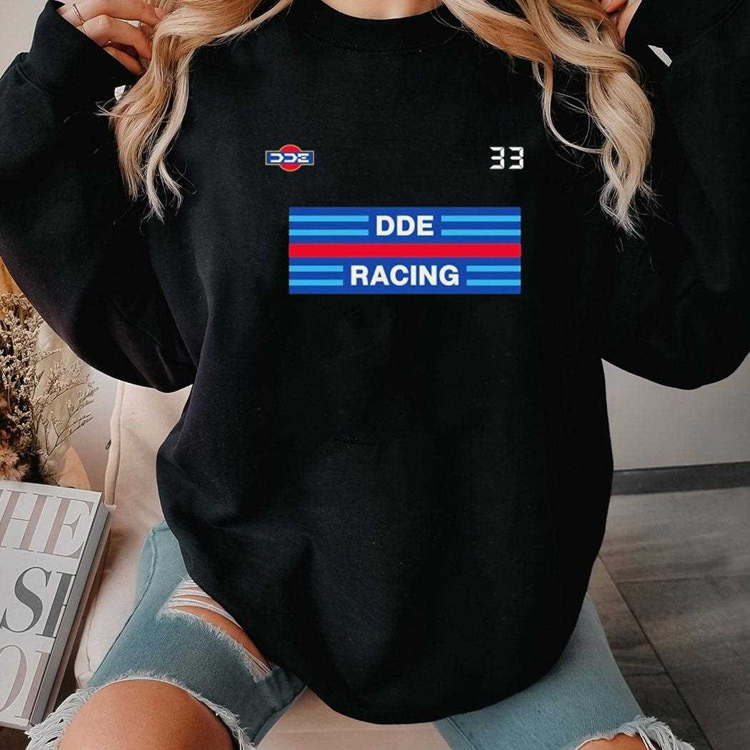 Dde Racing Garage Stripes And Speed 33 Shirt Dde Racing Garage Stripes And Speed 33 Shirt