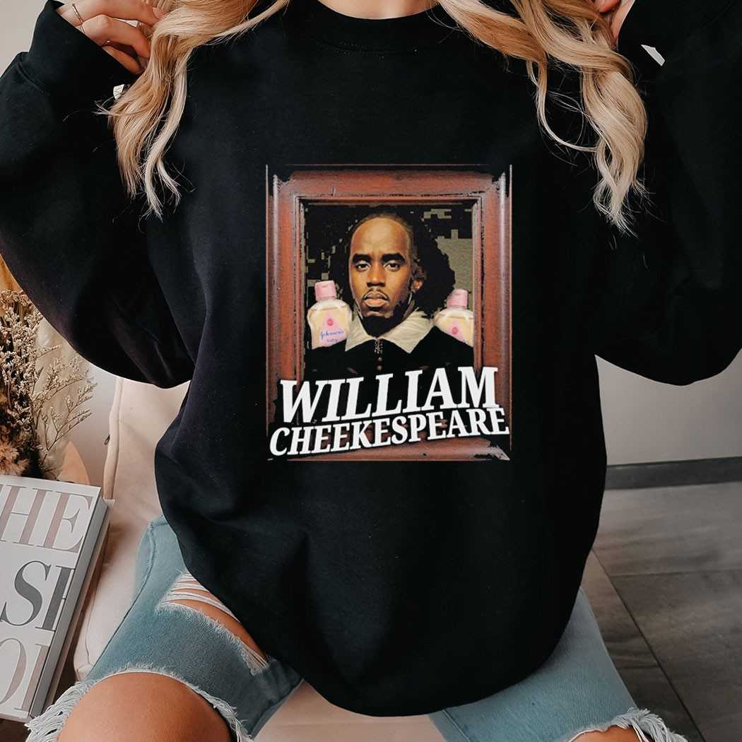 Diddy Sean Combs William Cheekespeare Shirt Diddy Sean Combs William Cheekespeare Shirt