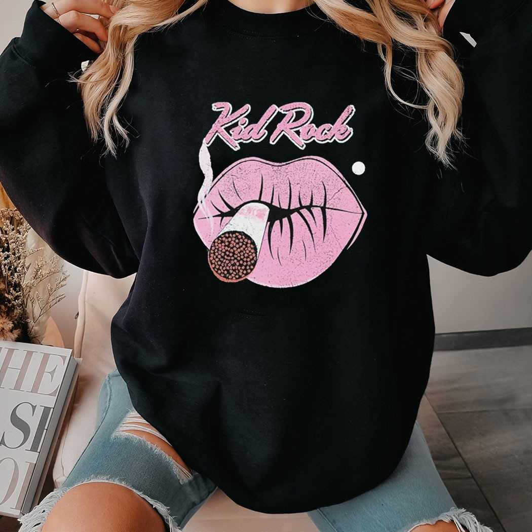 Kid Rock First Kiss Cigarettes Shirt Kid Rock First Kiss Cigarettes Shirt