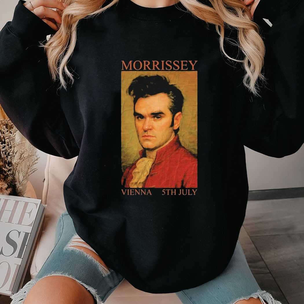 Morrissey Vienna 5th July 2025 Event Shirt Morrissey Vienna 5th July 2025 Event Shirt