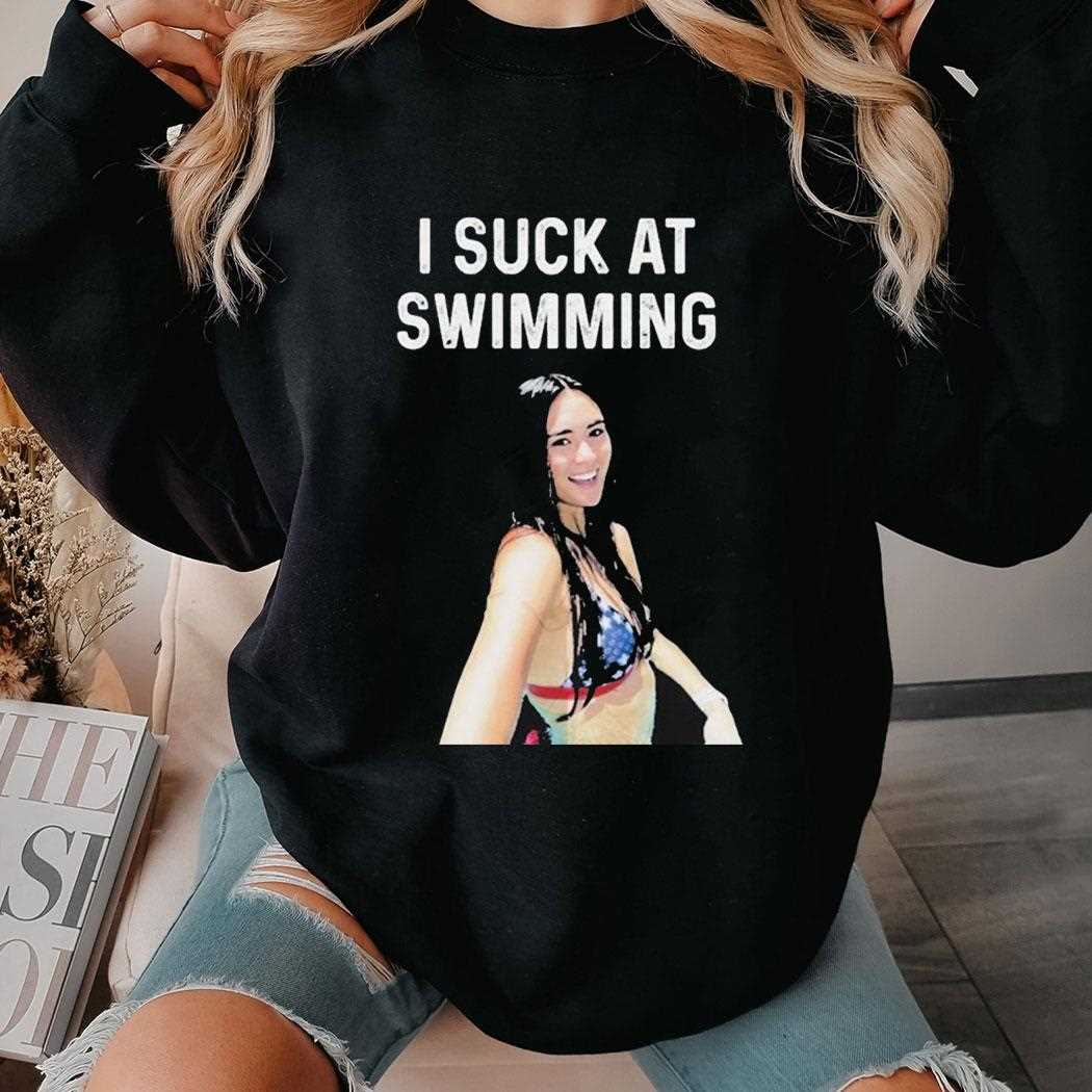 Paula Scanlan I Suck At Swimming Shirt Paula Scanlan I Suck At Swimming Shirt