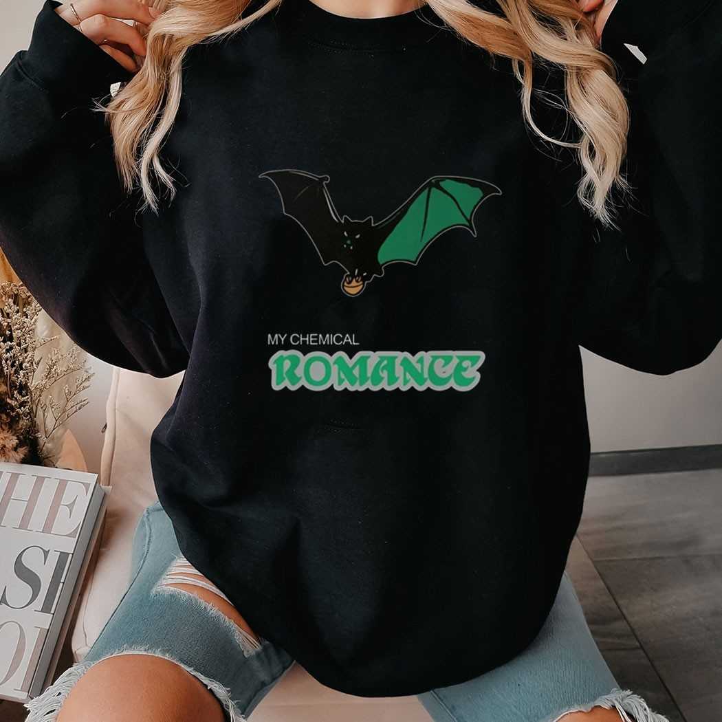 Philly My Chemical Romance Bat Shirt Philly My Chemical Romance Bat Shirt