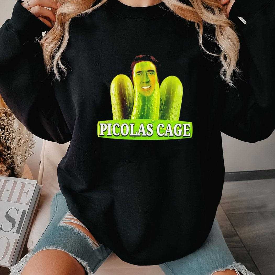 Picolas Cage Nicolas Cage X Pickle Shirt Picolas Cage Nicolas Cage X Pickle Shirt