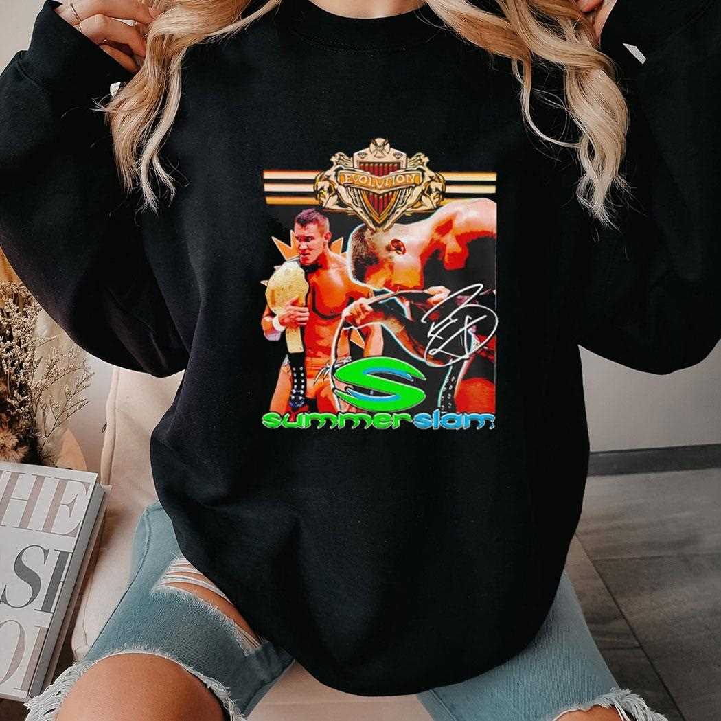 Randy Orton Evolution Summer Slam Champ Shirt Randy Orton Evolution Summer Slam Champ Shirt