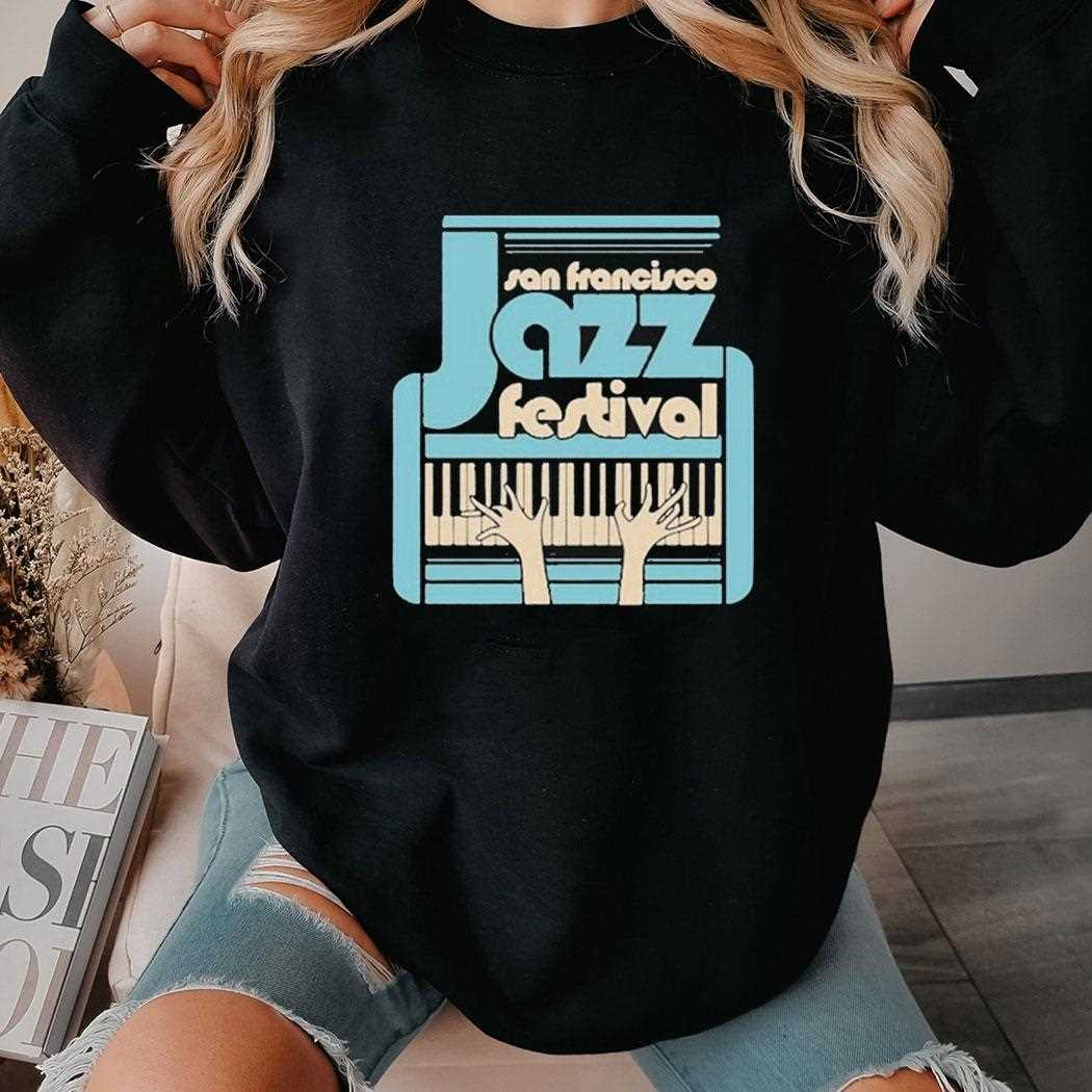 San Francisco Jazz Festival Piano Shirt San Francisco Jazz Festival Piano Shirt