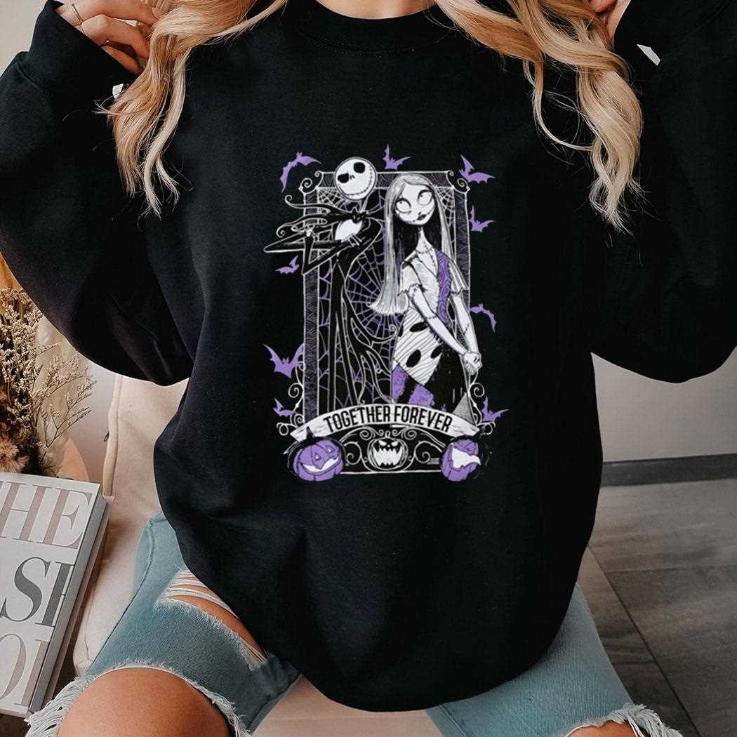 The Nightmare Before Christmas Jack Sally Together Forever Shirt The Nightmare Before Christmas Jack Sally Together Forever Shirt