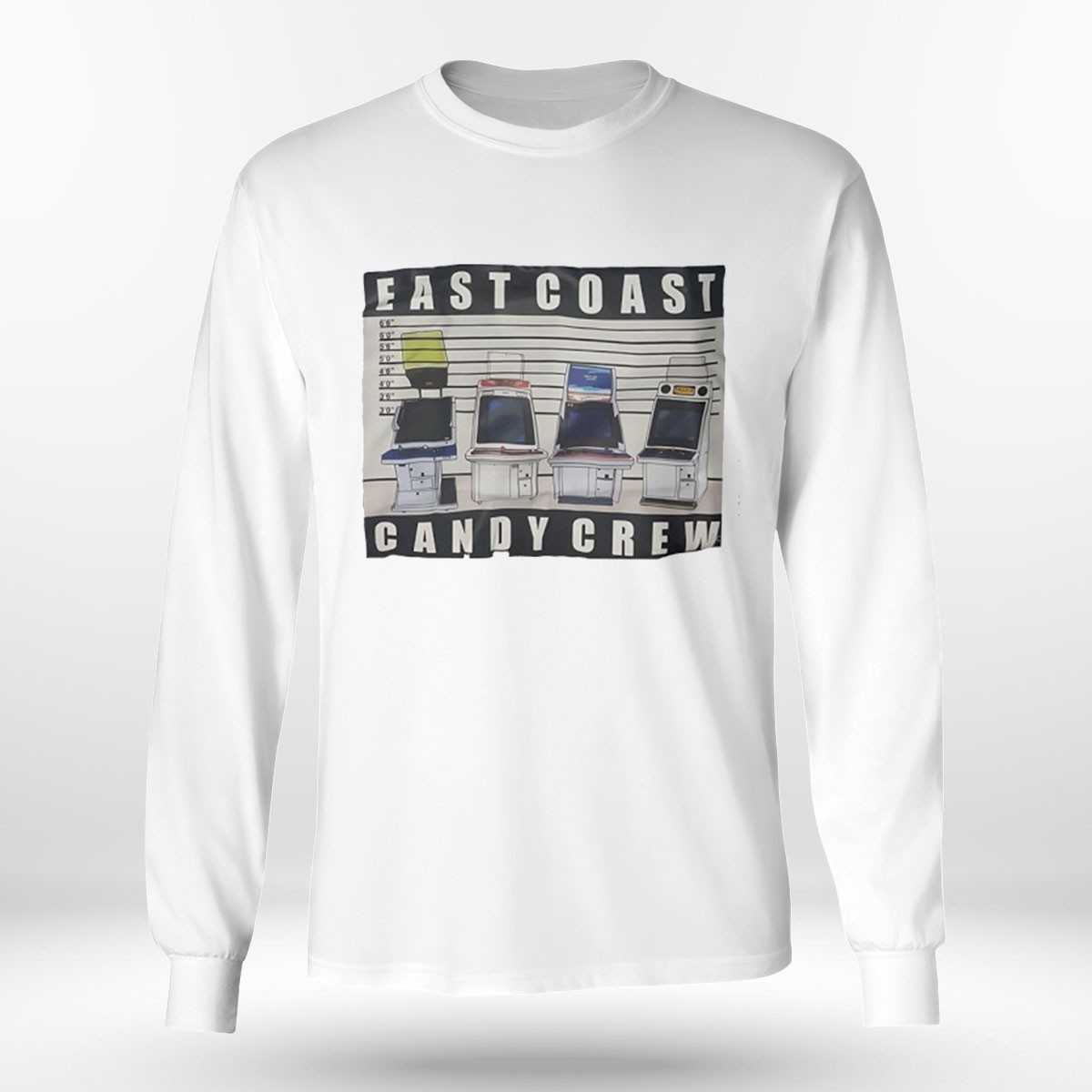 East Coast Candy Crew Arcade Game Machine Shirt East Coast Candy Crew Arcade Game Machine Shirt