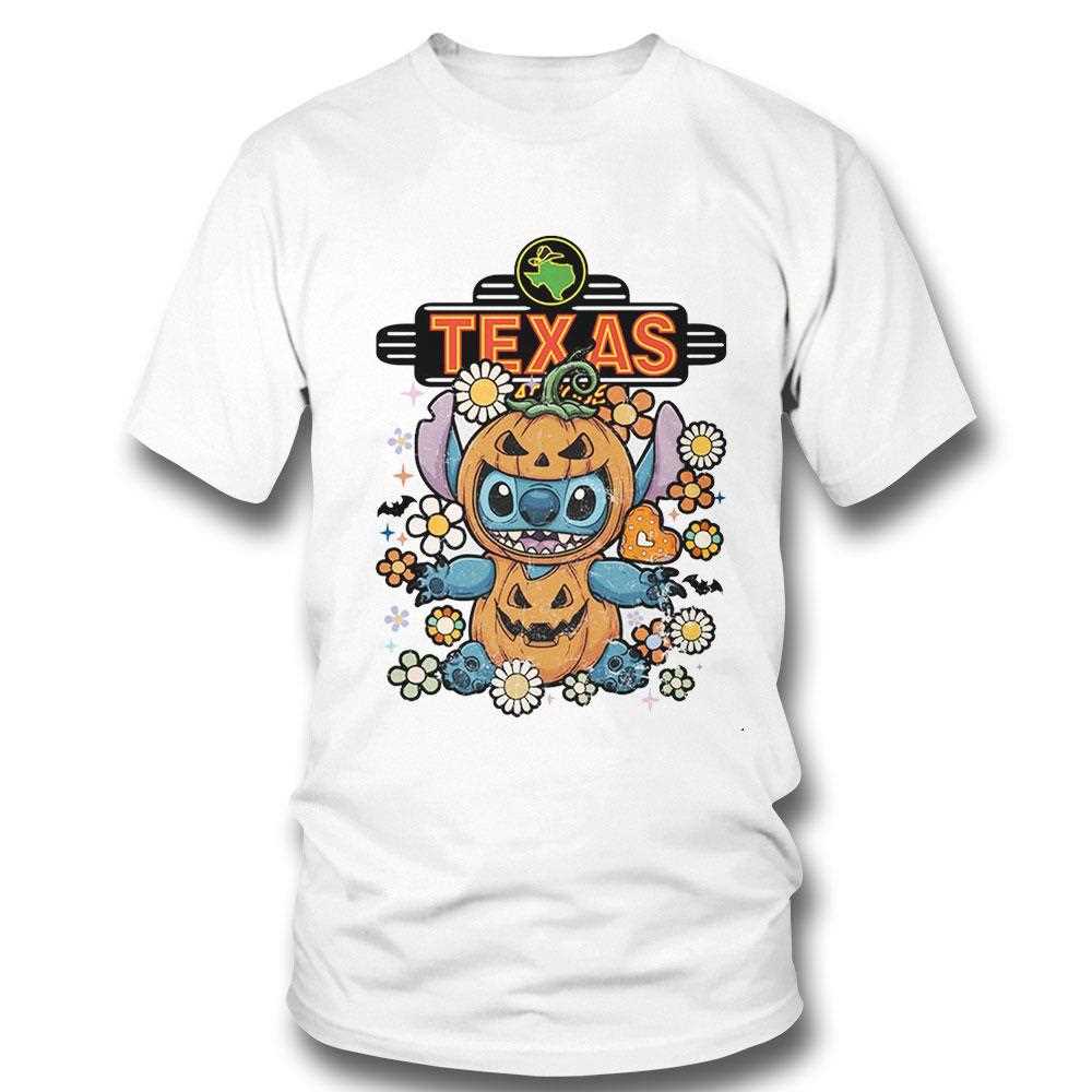 Subway Stitch Pumpkin Halloween Tee
