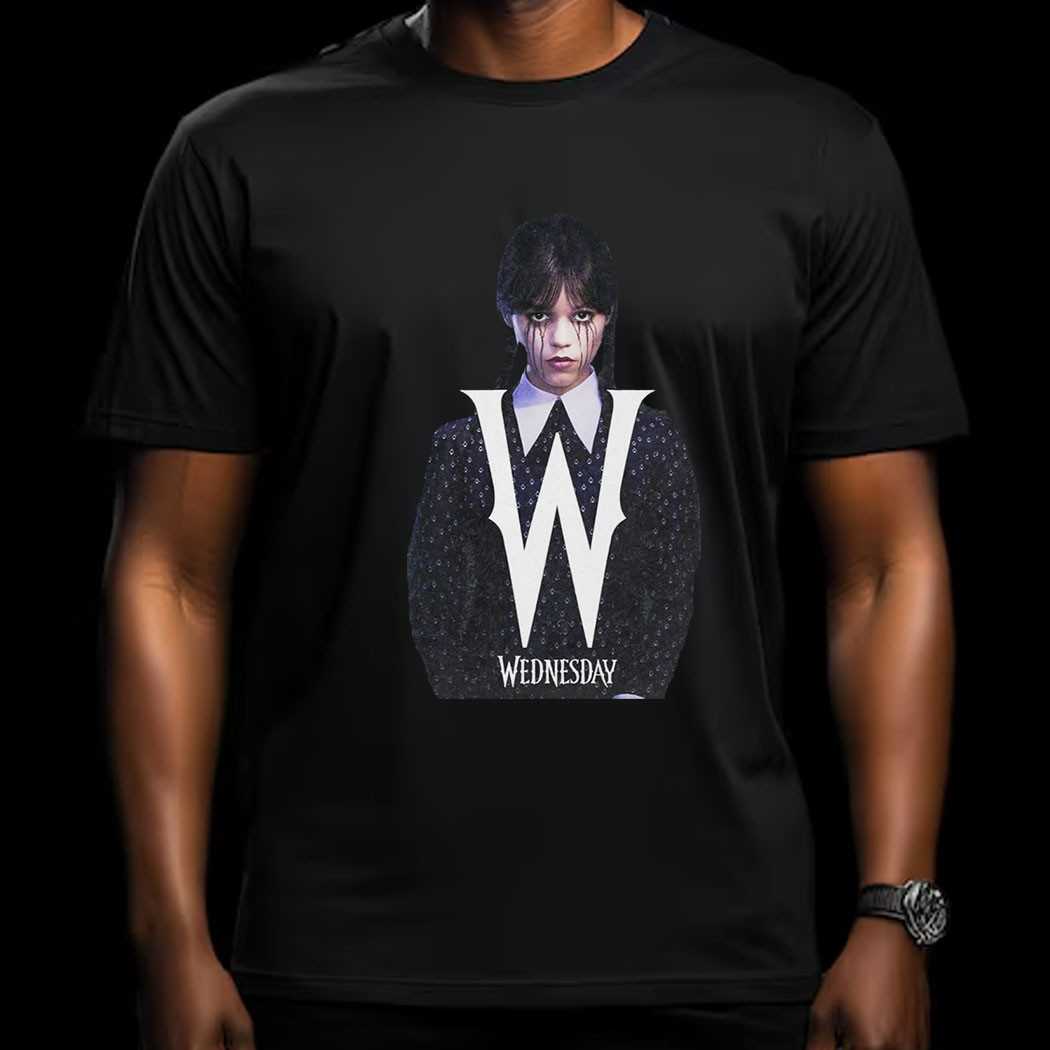 Wednesday W Dripping Mascara Tee Wednesday W Dripping Mascara Tee