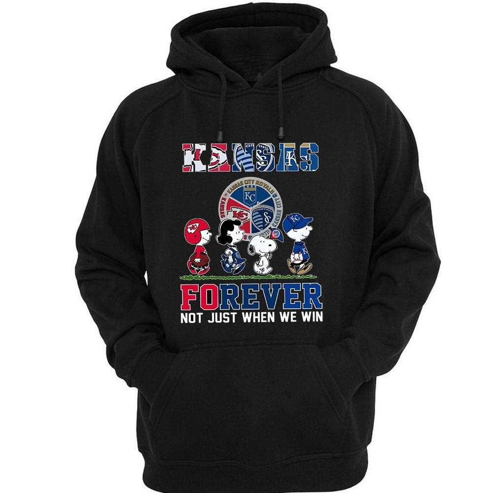 Kansas City Peanuts Gang Sports Fan Forever T-shirt Kansas City Peanuts Gang Sports Fan Forever T-shirt