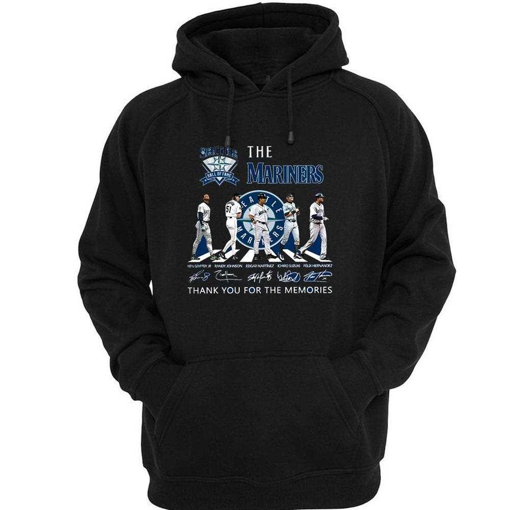 Mariners Hall Of Fame Legends Abbey Road Walk Shirt Mariners Hall Of Fame Legends Abbey Road Walk Shirt