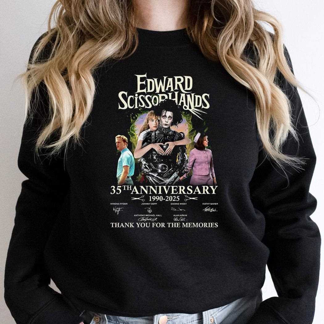 Edward Scissorhands 35th Anniversary Tribute Tee Edward Scissorhands 35th Anniversary Tribute Tee