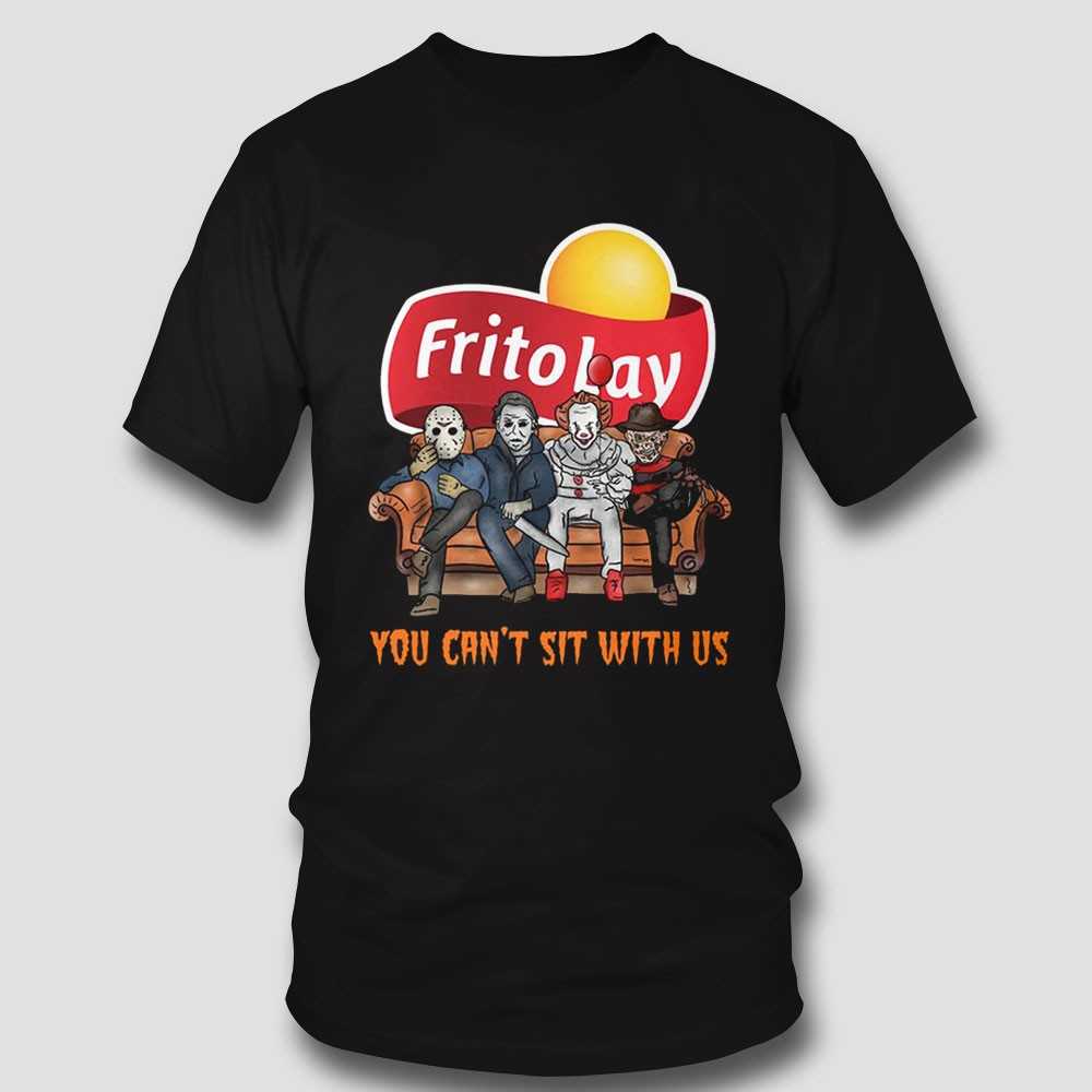 Frito Lay You Can’t Sit With Us Horror Halloween Shirt Frito Lay You Can’t Sit With Us Horror Halloween Shirt
