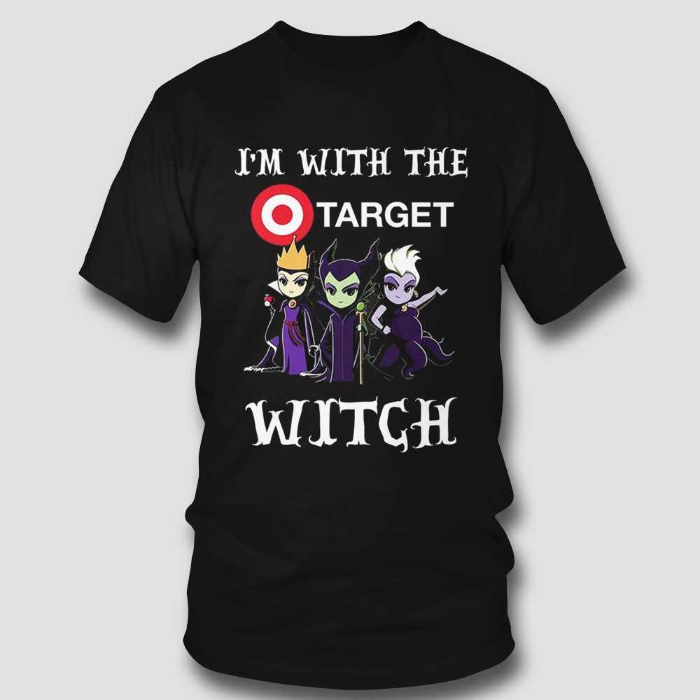 I’m With The Target Witch Villains Halloween Shirt I’m With The Target Witch Villains Halloween Shirt