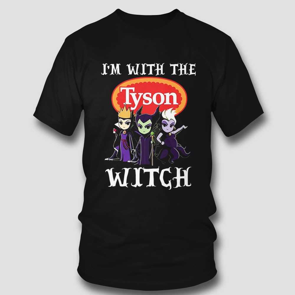I’m With The Tyson Witch Villains Halloween Shirt I’m With The Tyson Witch Villains Halloween Shirt