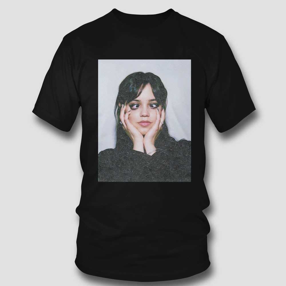 Jenna Ortega Playful Gaze Tee Jenna Ortega Playful Gaze Tee