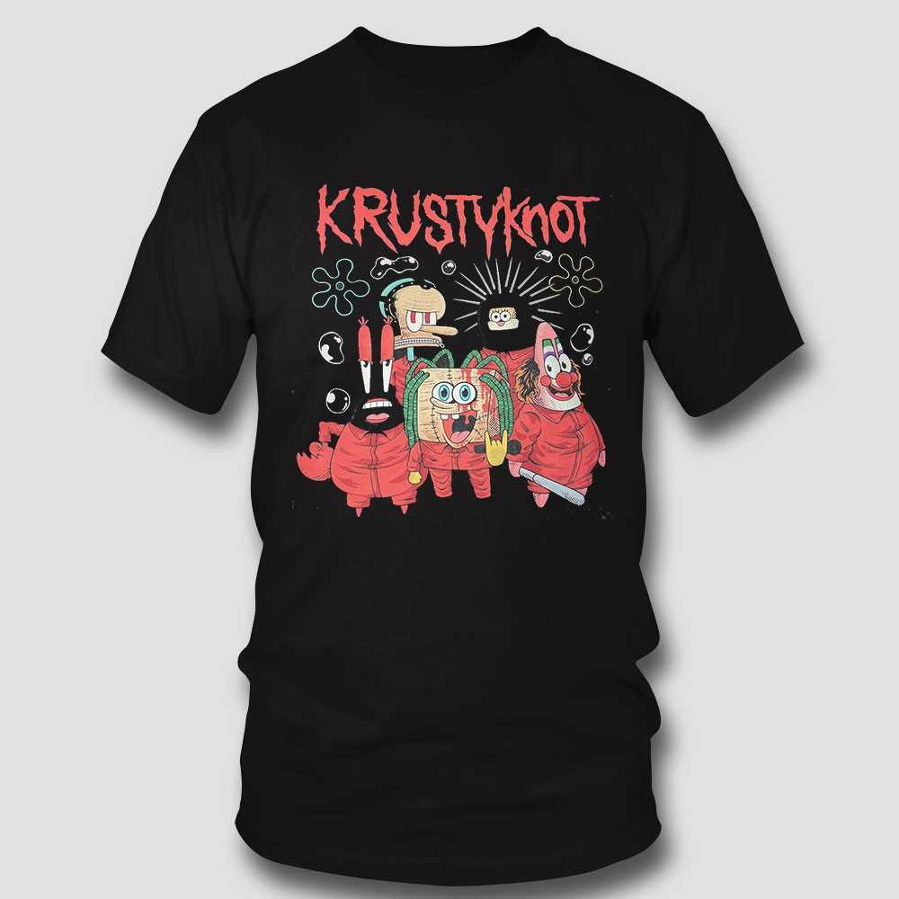 Krusty Knot Spongebob Gang Tee Krusty Knot Spongebob Gang Tee