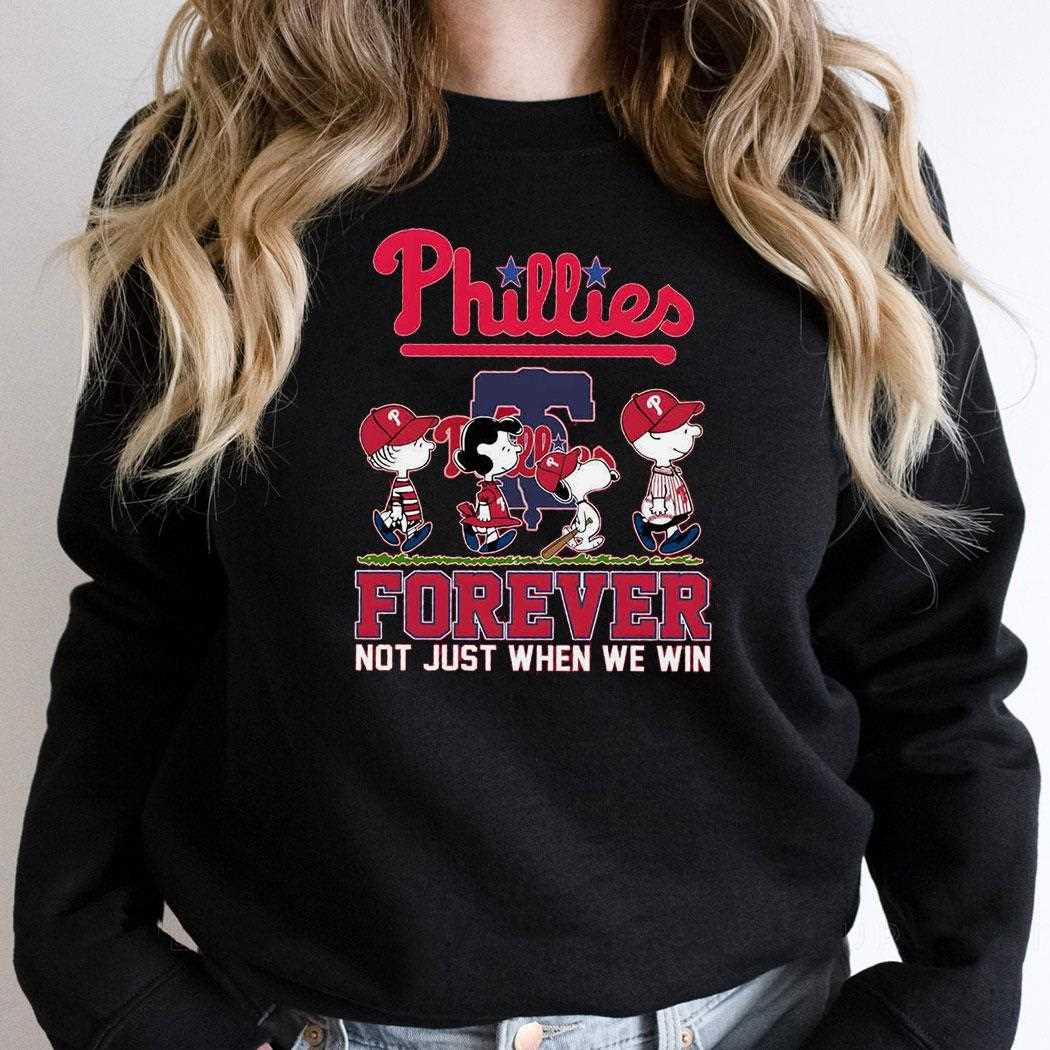 Phillies Peanuts Gang Forever T-shirt Phillies Peanuts Gang Forever T-shirt