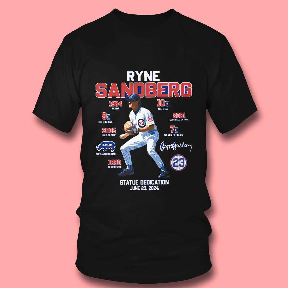 Ryne Sandberg Cubs 1959-2025 Ryno Forever Signature Shirt Ryne Sandberg Cubs 1959-2025 Ryno Forever Signature Shirt