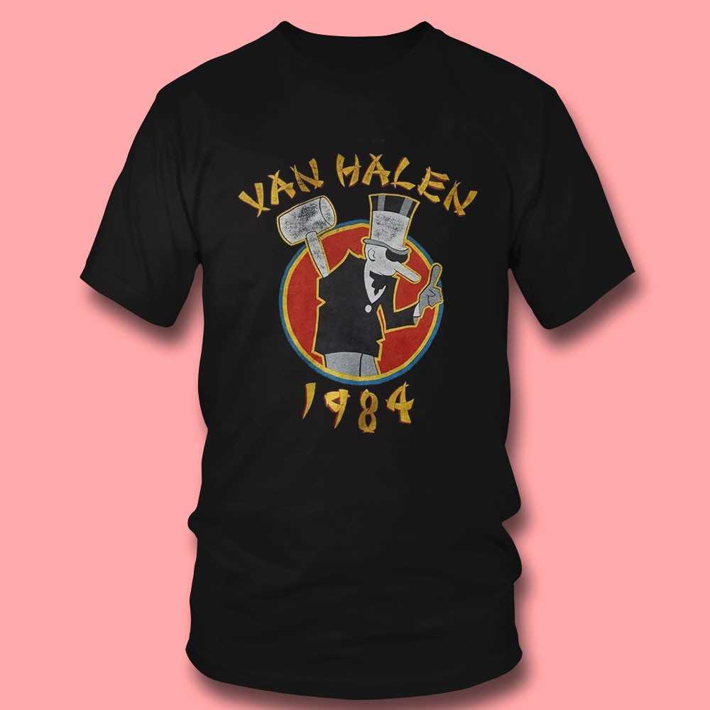 Van Halen 1984 World Tour Globe & Logo Tee
