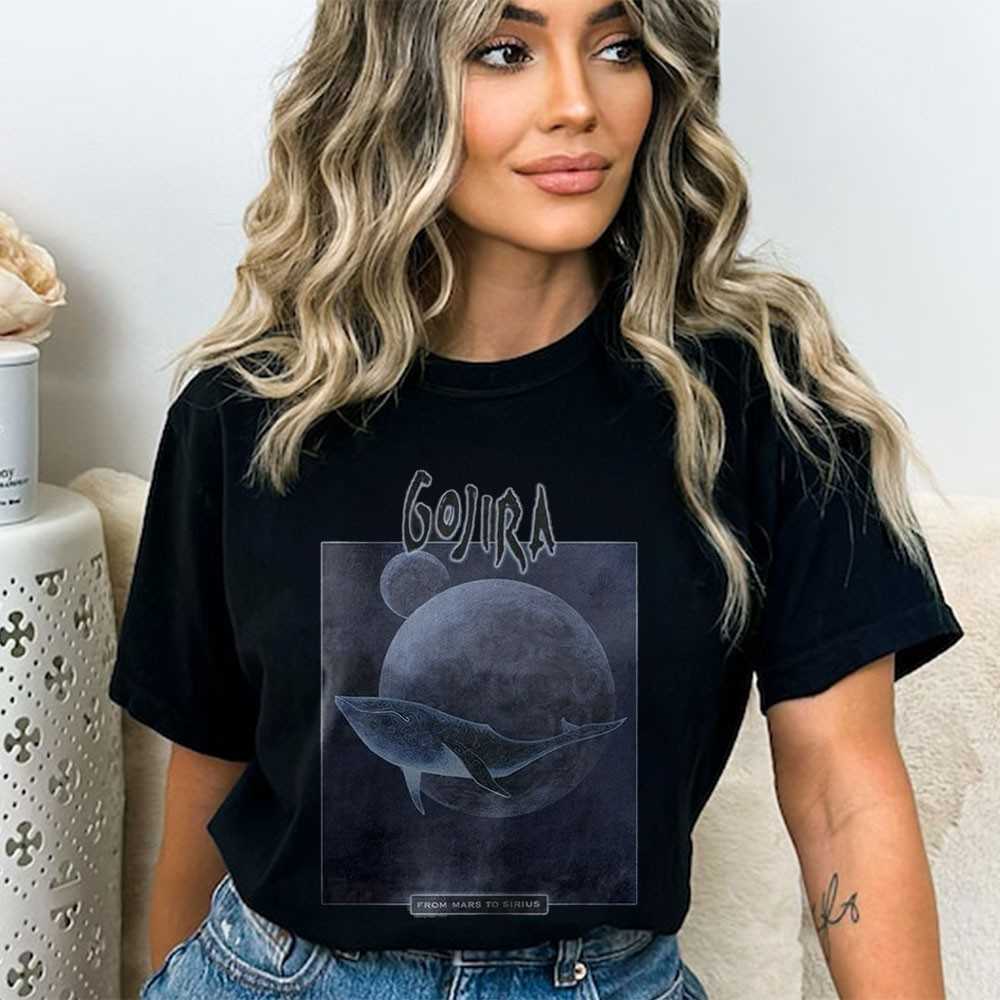 Gojira From Mars To Sirius Whale & Planets Tee Gojira From Mars To Sirius Whale & Planets Tee