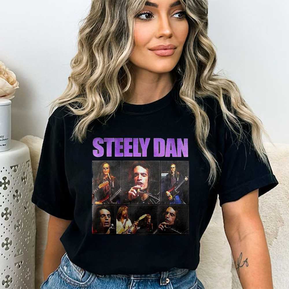 Steely Dan Classic Band Photo Collage Tee Steely Dan Classic Band Photo Collage Tee