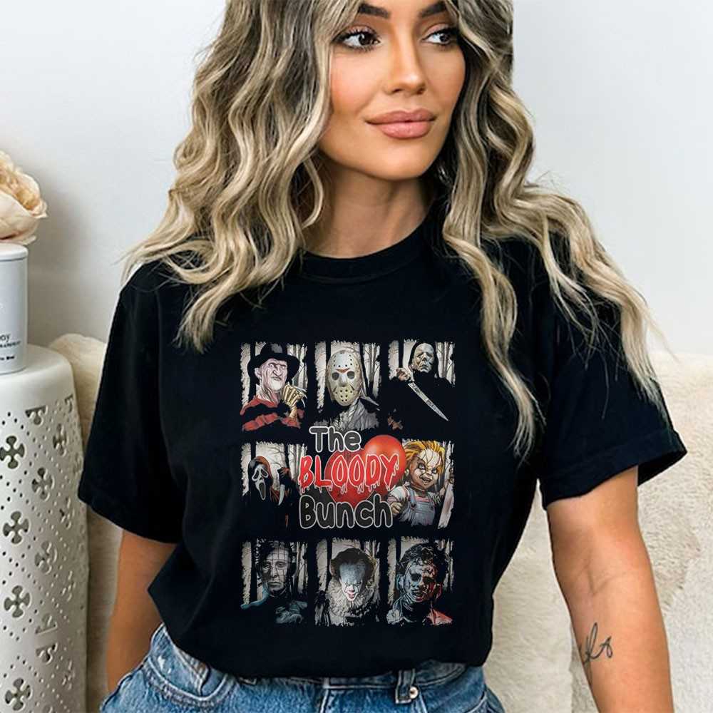 The Bloody Bunch & More Horror Movies Shirt The Bloody Bunch & More Horror Movies Shirt